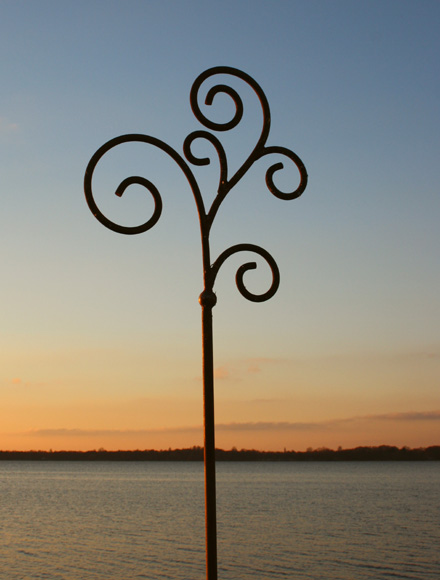 6acf656521b893c450e02750f1513d6b Natur-Rost Laternerhalter Blumenampelstab