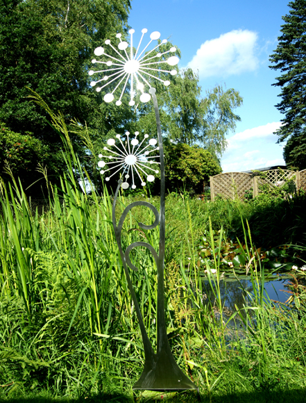 Pusteblume "Edelstahl"
