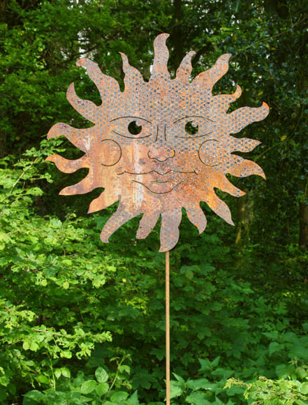 Gartenstecker Große Sonne