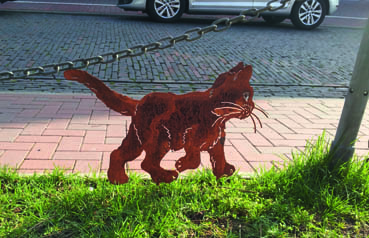 58bd7946c554b5744e8a2147ed5c424b Gartendekoration Kater Tiger