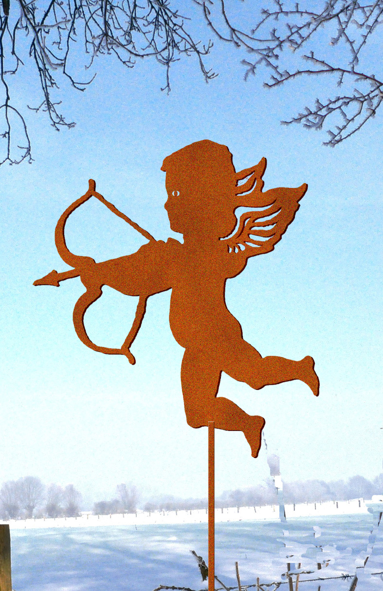 Gartenstecker Amoreengel