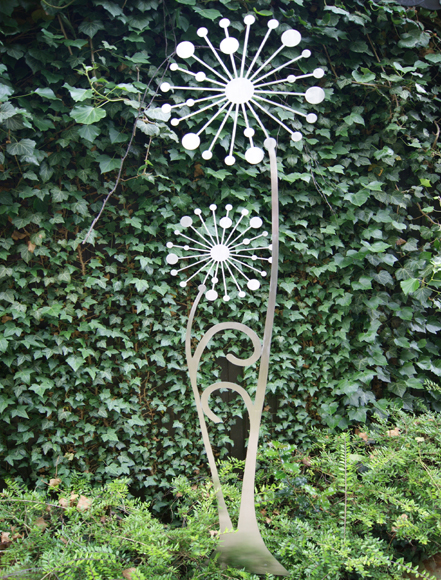 994076cd6e81c33f735f1b4b3ad7f533 Pusteblume "Edelstahl"