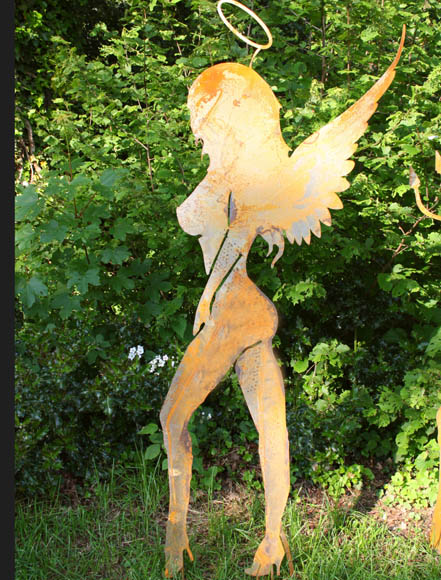 18662b554836160a325494ce2ee05afd Gartendekoration Sexy Engel groß